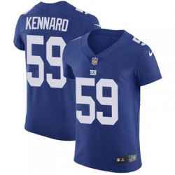 Nike Giants #59 Devon Kennard Royal Blue Team Color Mens Stitched NFL Vapor Untouchable Elite Jersey