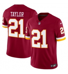 Men Washington Commanders  21 Sean Taylor Burgundy 2026 F U S E  Vapor Limited Stitched Football Jersey