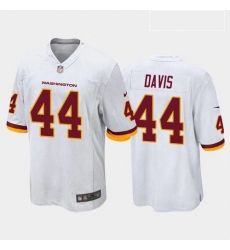 Men Washington Football Team Jamin Davis White Red 2021 Draft Jersey