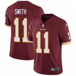 Mens Nike Washington Redskins 11 Alex Smith Burgundy Red Team Color Vapor Untouchable Limited Player NFL Jersey