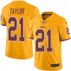 Mens Nike Washington Redskins 21 Sean Taylor Limited Gold Rush Vapor Untouchable NFL Jersey