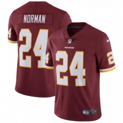 Mens Nike Washington Redskins 24 Josh Norman Burgundy Red Team Color Vapor Untouchable Limited Player NFL Jersey