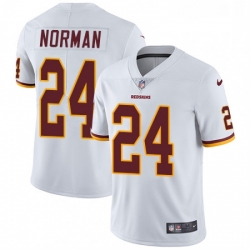 Mens Nike Washington Redskins 24 Josh Norman White Vapor Untouchable Limited Player NFL Jersey