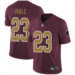 Nike Redskins #23 DeAngelo Hall Burgundy Red Alternate Mens Stitched NFL Vapor Untouchable Limited Jersey