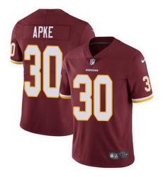 Nike Redskins #30 Troy Apke Burgundy Red Team Color Mens Stitched NFL Vapor Untouchable Limited Jersey