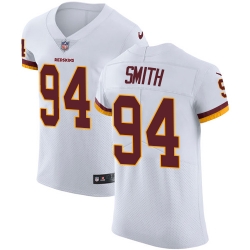 Nike Redskins #94 Preston Smith White Mens Stitched NFL Vapor Untouchable Elite Jersey