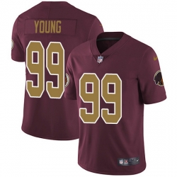 Nike Redskins 99 Chase Young Burgundy Red Alternate Men Stitched NFL Vapor Untouchable Limited Jersey