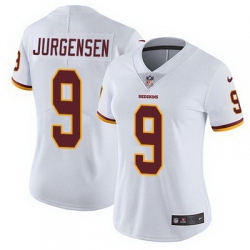 Nike Redskins #9 Sonny Jurgensen White Womens Stitched NFL Vapor Untouchable Limited Jersey