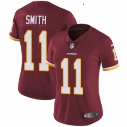 Womens Nike Washington Redskins 11 Alex Smith Burgundy Red Team Color Vapor Untouchable Elite Player NFL Jersey