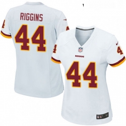 Womens Nike Washington Redskins 44 John Riggins Game White NFL Jersey