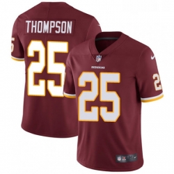 Youth Nike Washington Redskins 25 Chris Thompson Elite Burgundy Red Team Color NFL Jersey