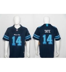 Men Tennessee Titans  14 Carnell Tate Navy 2026 F U S E   Music City  Rivalries Collection Limited Stitched Football Jersey