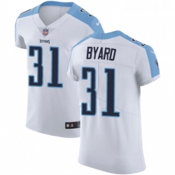 Mens Nike Tennessee Titans 31 Kevin Byard White Vapor Untouchable Elite Player NFL Jersey