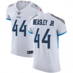 Nike Titans 44 Vic Beasley Jr White Men Stitched NFL New Elite Jersey