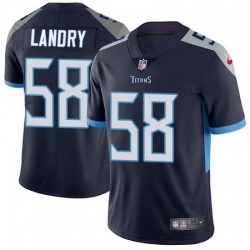 Nike Titans #58 Harold Landry Navy Blue Alternate Mens Stitched NFL Vapor Untouchable Limited Jersey