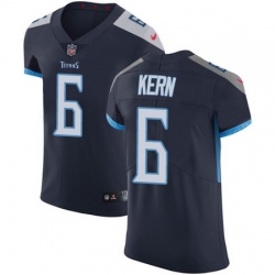 Nike Titans #6 Brett Kern Navy Blue Alternate Mens Stitched NFL Vapor Untouchable Elite Jersey