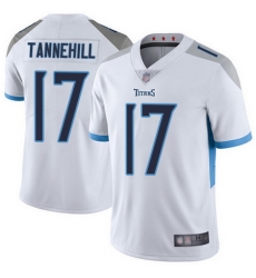 Titans 17 Ryan Tannehill White Men Stitched Football Vapor Untouchable Limited Jersey