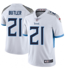 Nike Titans #21 Malcolm Butler White Youth Stitched NFL Vapor Untouchable Limited Jersey