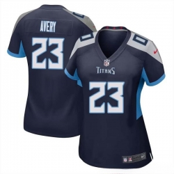 Women Tre Avery #23 Tennessee Titans Navy Blue Vapor F.U.S.E. Limited Jersey