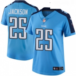 Womens Nike Tennessee Titans 25 Adoree Jackson Light Blue Team Color Vapor Untouchable Limited Player NFL Jersey