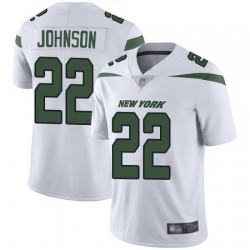 Jets #22 Trumaine Johnson White Men Stitched Football Vapor Untouchable Limited Jersey