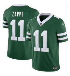 Men New York Jets  11 Bailey Zappe Green 2026 F U S E  Vapor Untouchable Limited Stitched Jersey