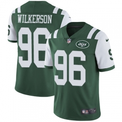 Nike Jets #96 Muhammad Wilkerson Green Team Color Mens Stitched NFL Vapor Untouchable Limited Jersey