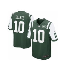 Nike New York Jets 10 Santonio Holmes green Game NFL Jersey