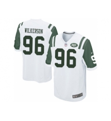 Nike New York Jets 96 Muhammad Wilkerson White Game NFL Jersey