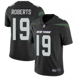 Jets 19 Andre Roberts Black Alternate Youth Stitched Football Vapor Untouchable Limited Jersey