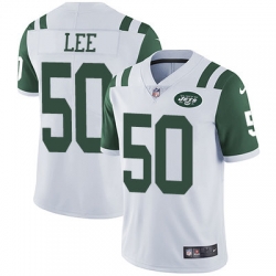 Nike Jets #50 Darron Lee White Youth Stitched NFL Vapor Untouchable Limited Jersey