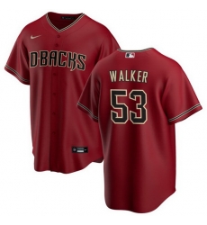 Men Arizona Diamondbacks 53 Christian Walker Red Cool Base Stitched Baseball Jersey