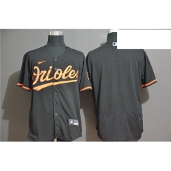 Orioles Blank Black Nike 2020 Flexbase Jersey