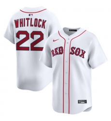 Men Boston Red Sox Nike Home Limited Jersey White Whitlock Garrett 22
