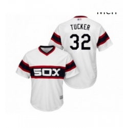 Mens Chicago White Sox 32 Preston Tucker Replica White 2013 Alternate Home Cool Base Baseball Jersey 