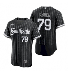 Men's Chicago White Sox Jose Abreu 2021 City Connect Southside Jersey