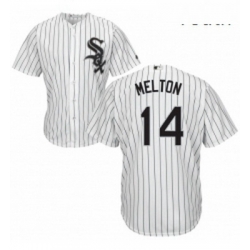 Youth Majestic Chicago White Sox 14 Bill Melton Replica White Home Cool Base MLB Jersey