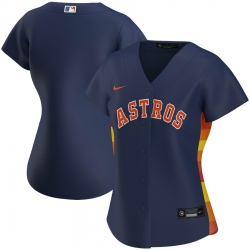 Houston Astros Nike Women Alternate 2020 MLB Team Jersey Navy