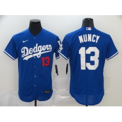 Dodgers 13 Max Muncy Royal 2020 Nike Flexbase Jersey