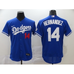 Dodgers 14 Enrique Hernandez Royal 2020 Nike Flexbase Jersey