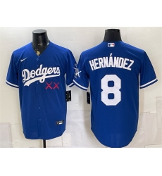 Men Los Angeles Dodgers x KAWS 8 Enrique Hernandez Royal Vapor Premier Limited Stitched Baseball Jersey Men Los Angeles Dodgers x KAWS 8 Enrique Hernandez Royal Vapor Premier Limited Stitched Baseball Jersey