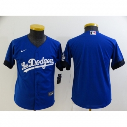 Youth Nike Los Angeles Dodgers Blank Blue City Player Jersey