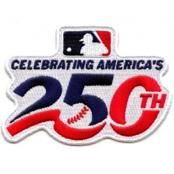 Men Milwaukee Brewers Celebrating America 250th annivesary Patch Biaog
