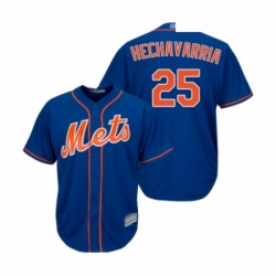 Mens New York Mets 25 Adeiny Hechavarria Replica Royal Blue Alternate Home Cool Base Baseball Jersey 