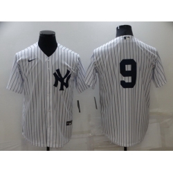 Men New York Yankees 9 Roger Maris White Cool Base Stitched Baseball jersey