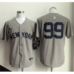 Men New York Yankees  99 Aaron Judge Grey 2026 Limited Stitched Baseball Jersey