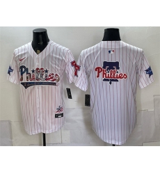 Men Philadelphia Phillies Team Big Logo White 2026 All Star USA 250 Fourth of July Home Stitched Baseball Jersey Men Philadelphia Phillies Team Big Logo White 2026 All Star USA 250 Fourth of July Home Stitched Baseball Jersey
