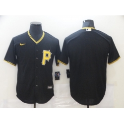 Men Pittsurgh Pirates Nike Black Blank Jersey