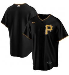 Youth Pittsburgh Pirates Blank Black Stitched Baseball Jersey