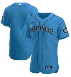 Mariners Blank Light Blue 2020 Nike Cool Base Jersey